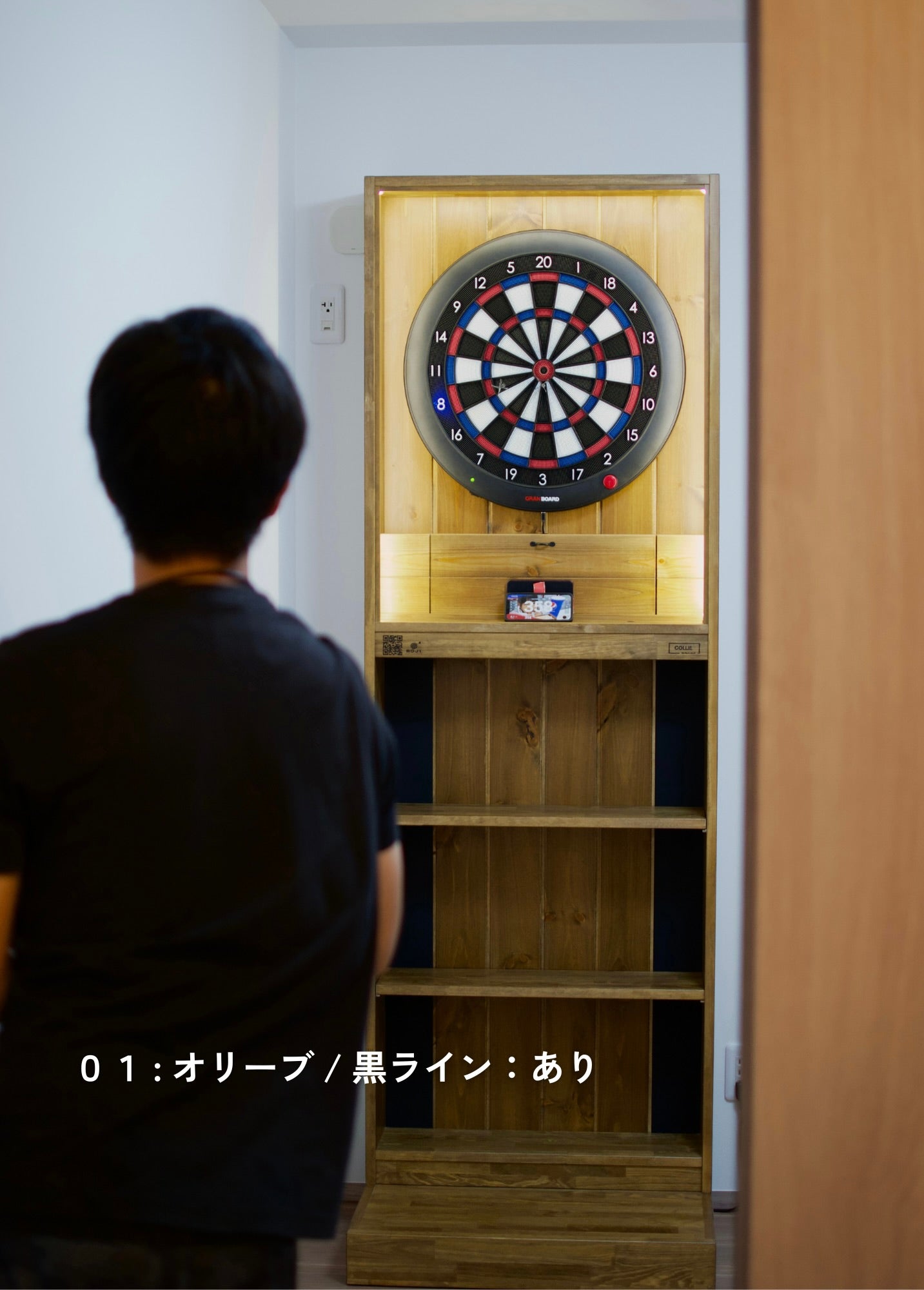 ダーツスタンド コリー – 木製ダーツ台専門店 MOJI darts